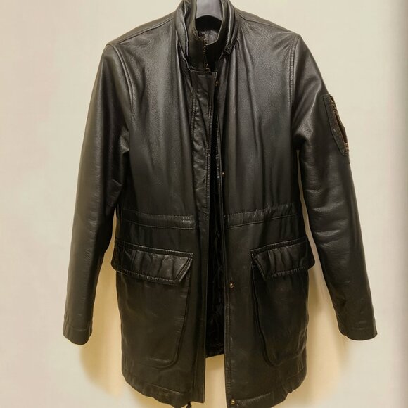 Vintage Sequence Leather Jacket - Picture 2 of 8